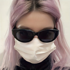 Y2K Cat Eye Sunglasses Hiphop Jelly Glasses UV400