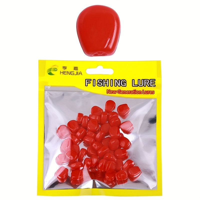 50pcs Bionic Soft Lure Sweet Corn Kernel Fishing Accessories