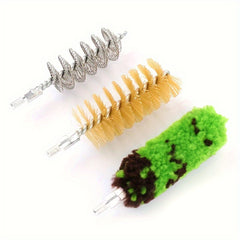 3pcs Rod Brush Cleaning Kit for 12 GA Gauge