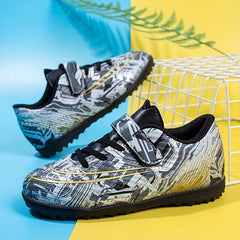 Youth Soccer Cleats AG Football Shoes - Anti-Skid & Wear-Resistan