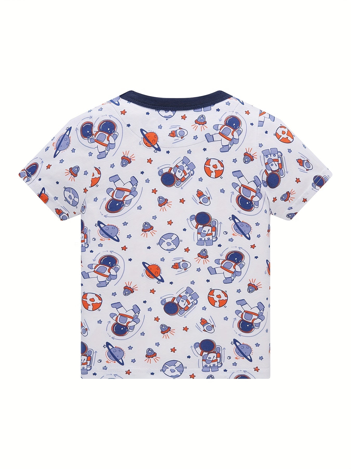 Boys Astronauts Rockets Planets Pajamas Set