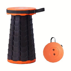 Plastic Folding Telescopic Stool Portable Lightweight Stool