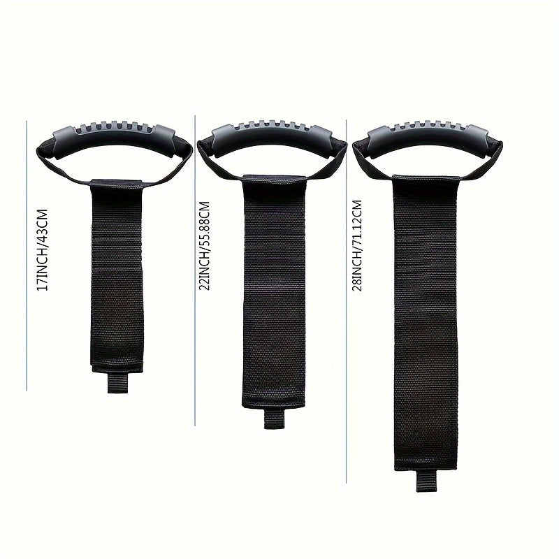 Heavy Duty Hook and Loop Storage Strap with Handle for Hoses Cables