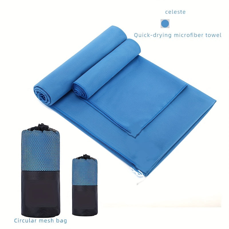 Double-sided Fleece Quick Drying Sports Towel - Water Absorbent Microfiber Towel