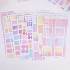 20pcs Colorful Pink Dialog Box Index Stickers