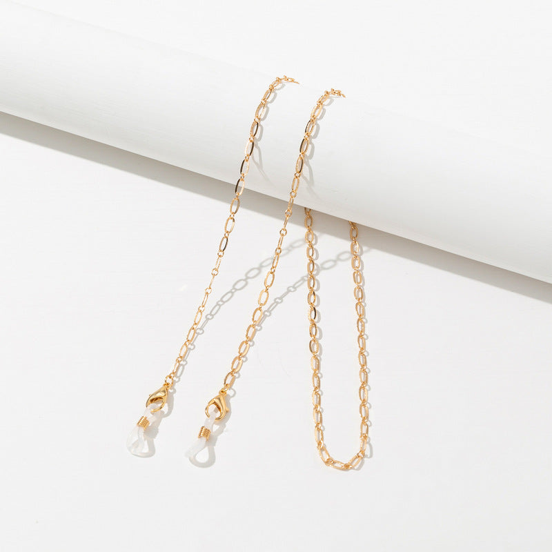 Preserved Glasses Chain Alloy Mask Chain Anti Slip Metal Lanyard