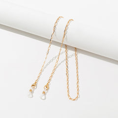 Preserved Glasses Chain Alloy Mask Chain Anti Slip Metal Lanyard