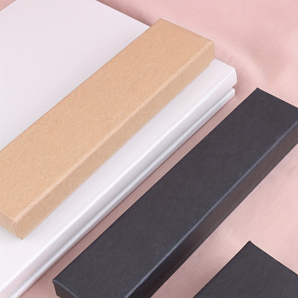 Natural Velvet Jewelry Storage Box for Necklace Bracelet Pendant with Soft Foam