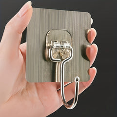 5pcs Wall Hooks Large Size Punching Hook For Kitchen Room