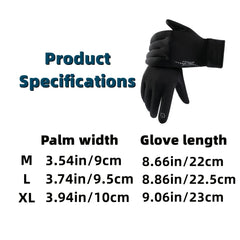 Waterproof Touch Screen Gloves for Winter Outdoor Activities