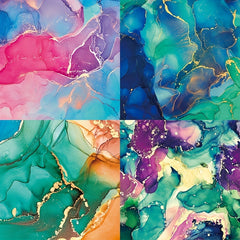 DIY OMBRE Theme Background Paper 6 Inch Single Sided Pattern Paper Dreamlike