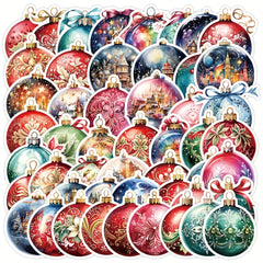 YIIMANNER 50 Pack Cartoon Christmas Graffiti Stickers Vinyl