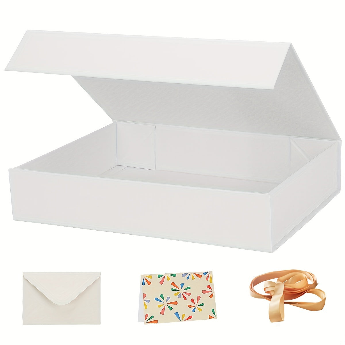 Magnetic Lid Shirt Box 29x21x21cm - Sturdy Groomsman Gift Boxes
