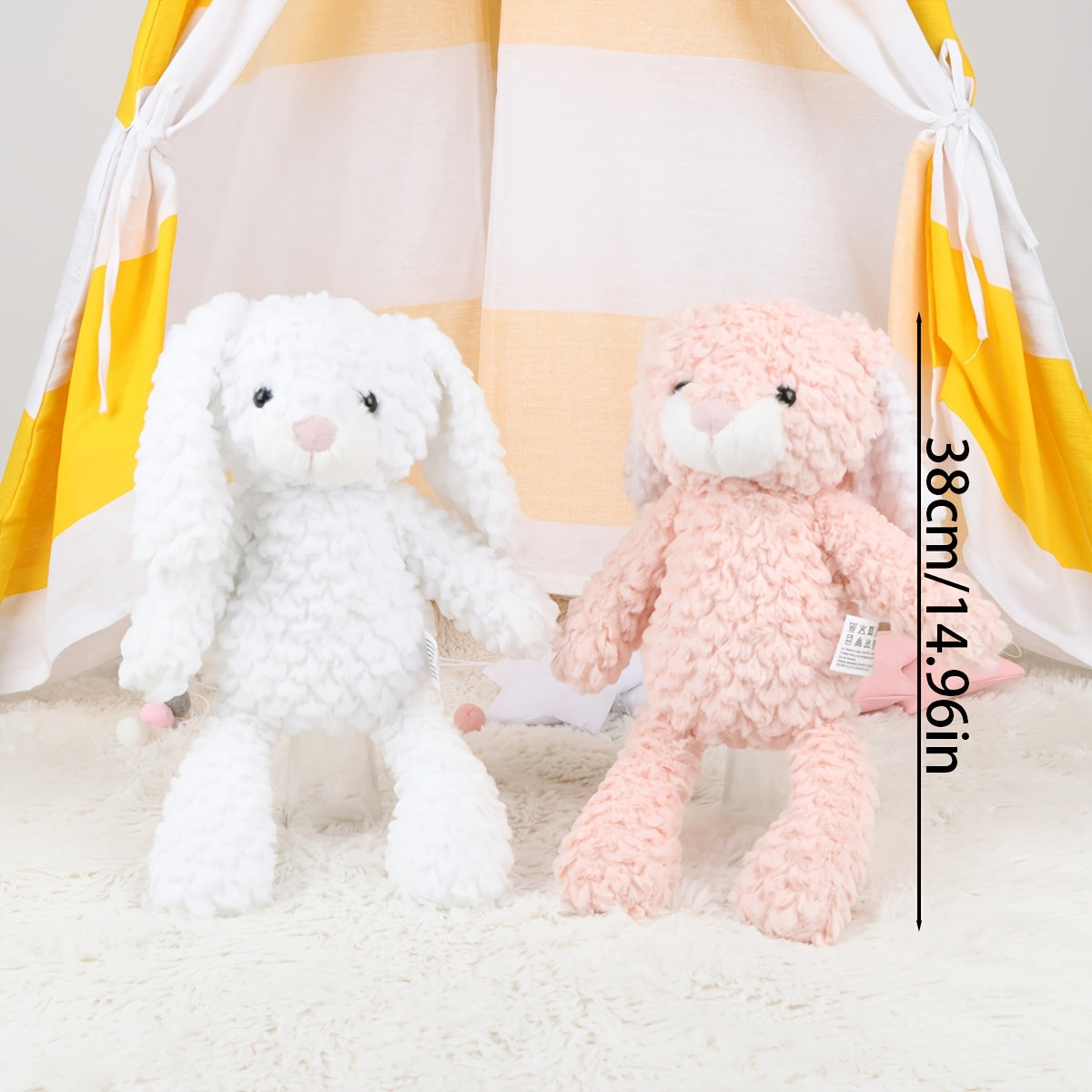 Soft Adorable Rabbit Plush Toy Gift Christmas Easter Room Decor