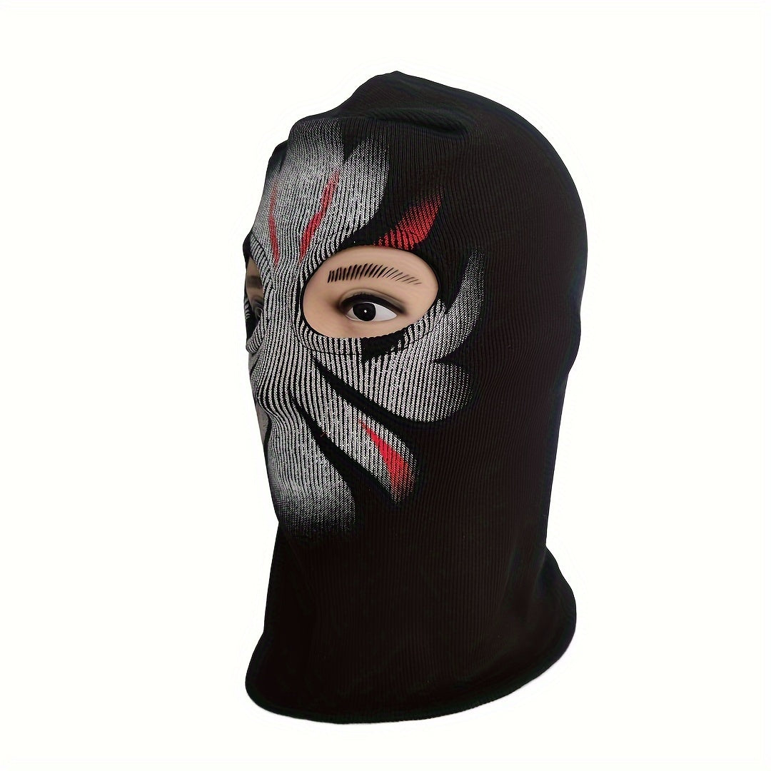 Halloween Christmas Dress Ice Silk Sunscreen Mask