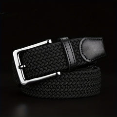Canvas Micro Elastic Braided Belt for Youth
