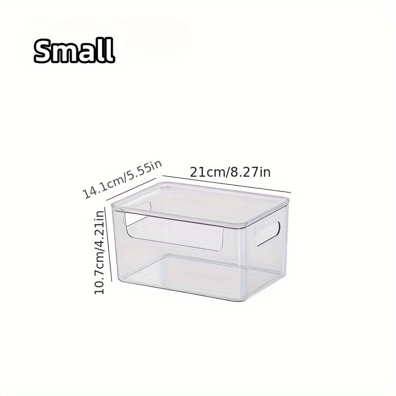 Transparent Storage Box with Lid Waterproof and Dustproof