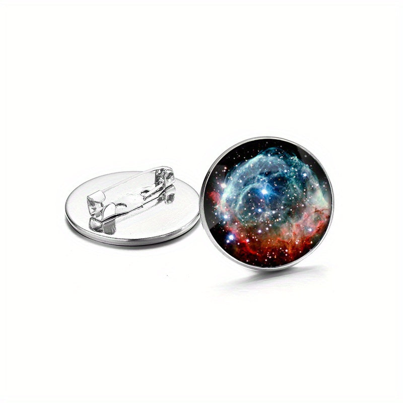 Starry Sky Brooch Pins Small Gift For Relatives And Friends