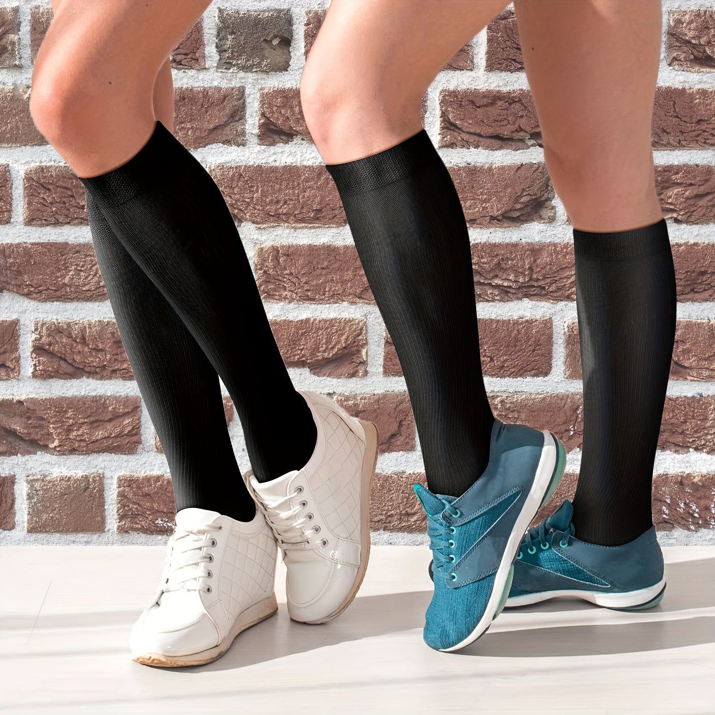 10 Pairs Compression Socks 15-20 mmHg for Sports