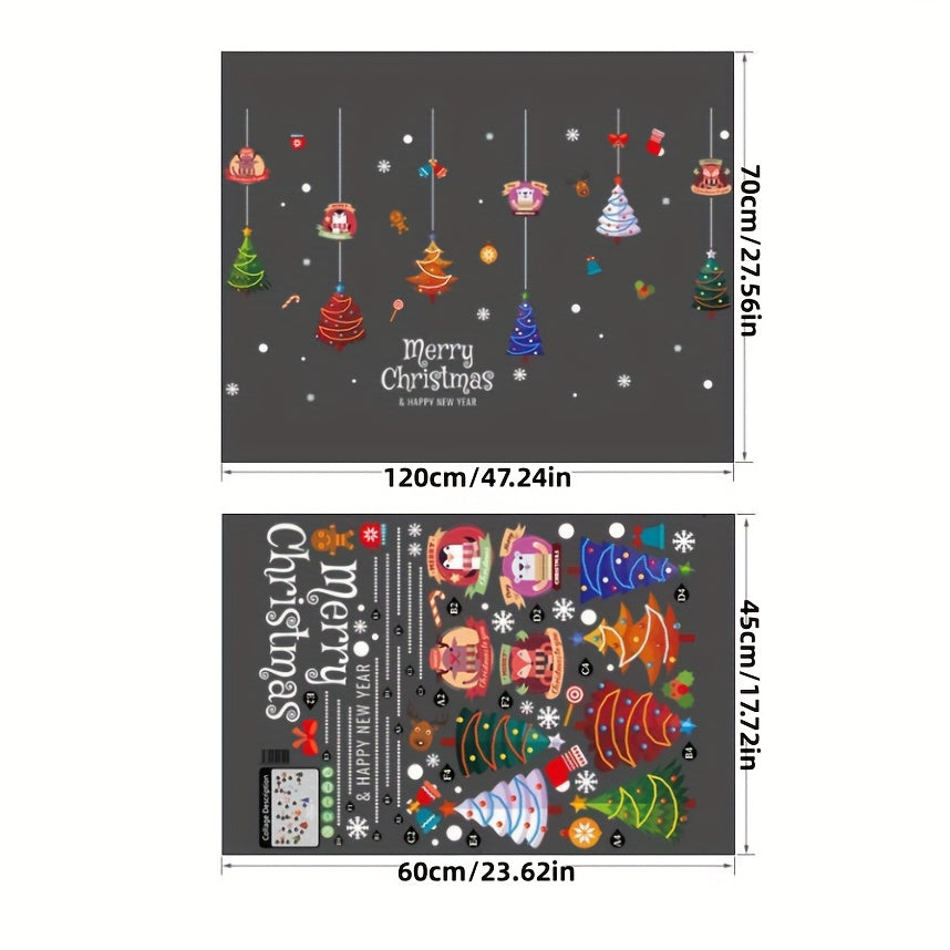 Christmas Reindeer Car Ornaments Cartoon Stickers