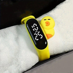Colorful Children's Watch Cartoon LED Bracelet Sports Waterproof