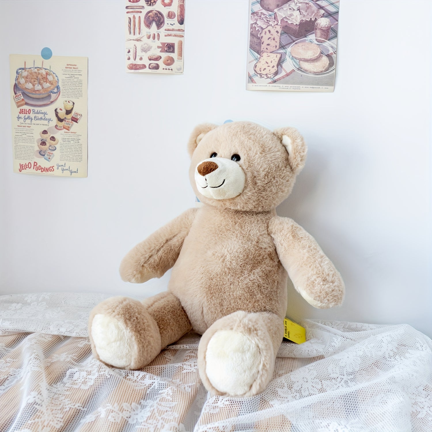 Teddy Bear Plush Toy for Girls Home Decor