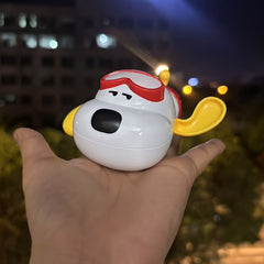 Cartoon Dog Shaped Spring Toy - Water Play Fun