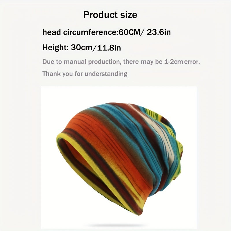 Colorful Pullover Hat Ski Hat For Men Women