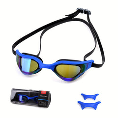 Professional Racing Goggles Anti-fog HD Plated Lenses