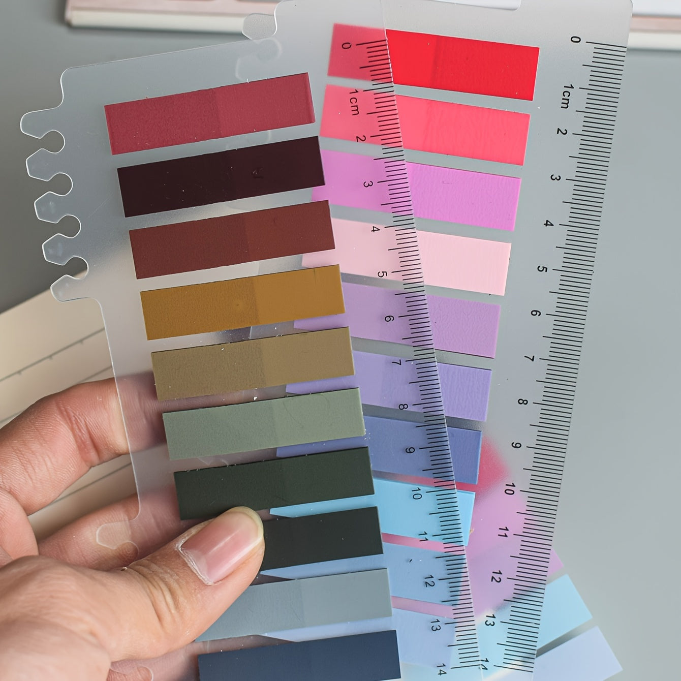 400 PET Sticky Notes Label Paper Office Stationery 200 Index Stickers x2