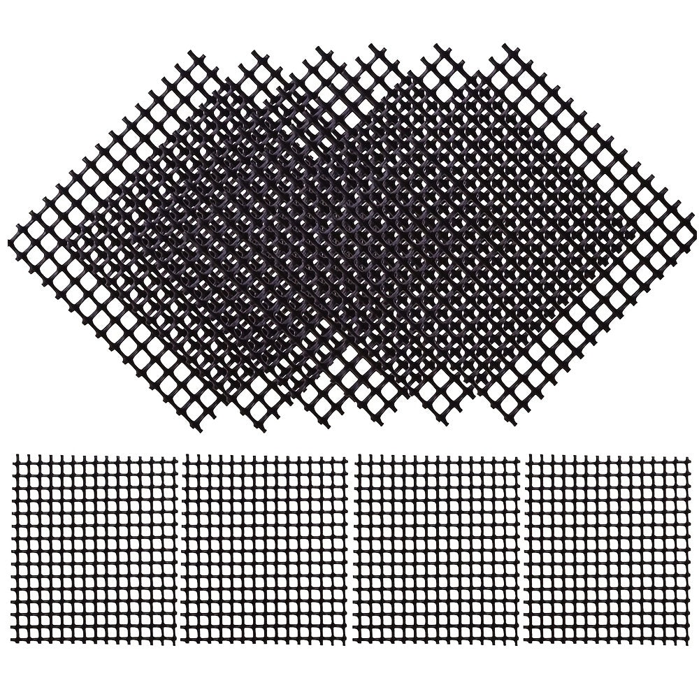 50pcs Bonsai Mesh Drainage Screens Flower Pot Hole Mesh Pad Square