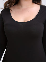 Long Sleeve Baggy Maxi Dress with Pockets