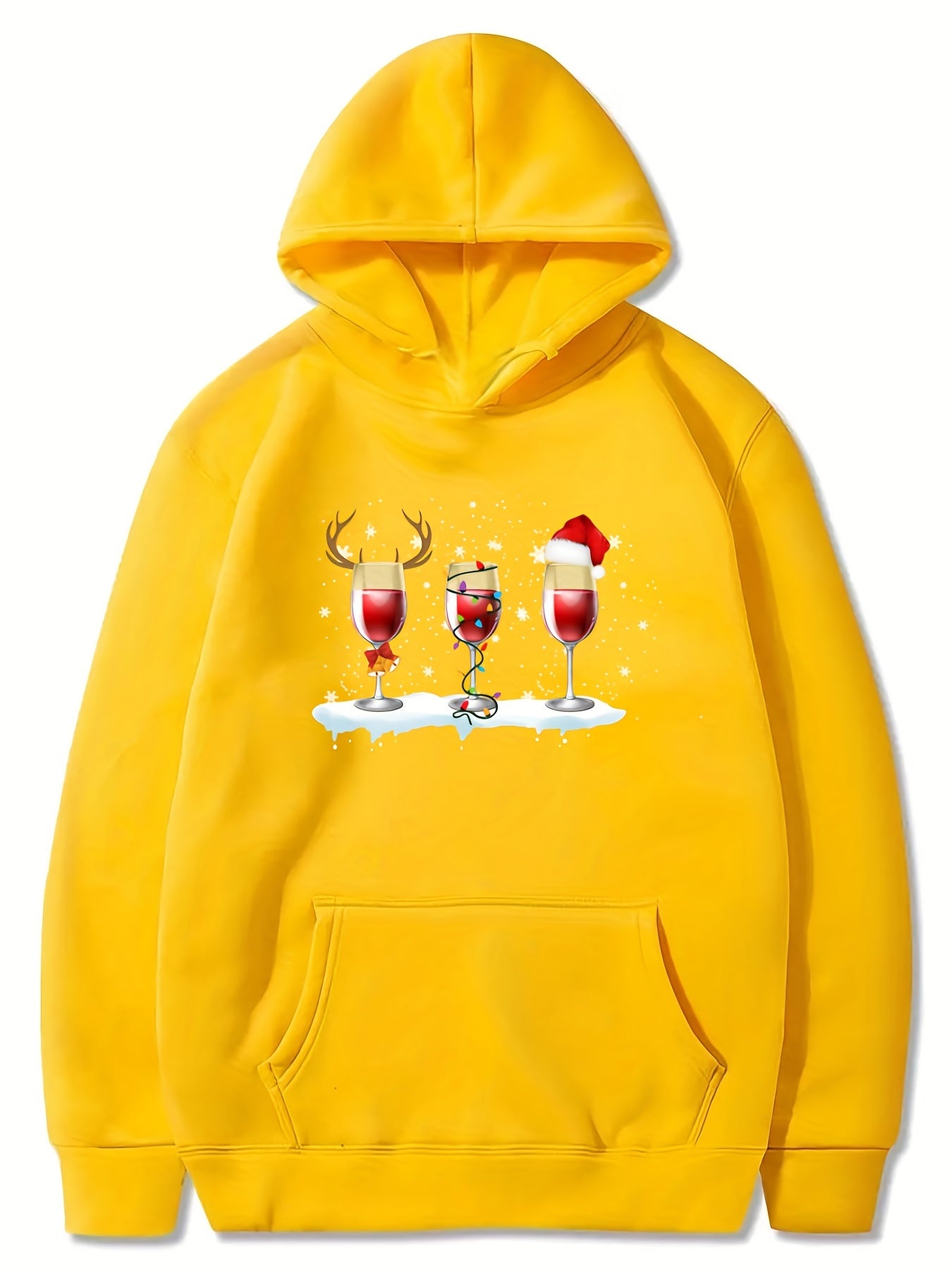 Girls' Christmas Hoodie Sweatshirt with Pocket