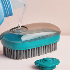 Soft Scrub Brush for Laundry Clothes Shoes Pots Easy to Grip