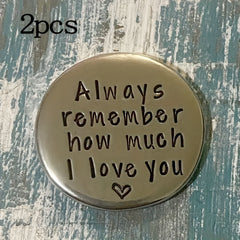 Handcrafted Love Token Forever Remember How Much I Love You Anniversary Gift