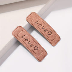 2pcs Candy Frosted Hair Clip for Women Girls