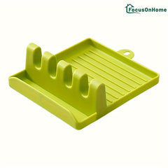 Plastic Kitchenware Holder 4 Card Cooking Utensil Rest