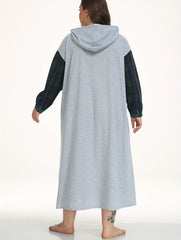  Snowman Hooded Nightdress - Christmas Loungewear Dress