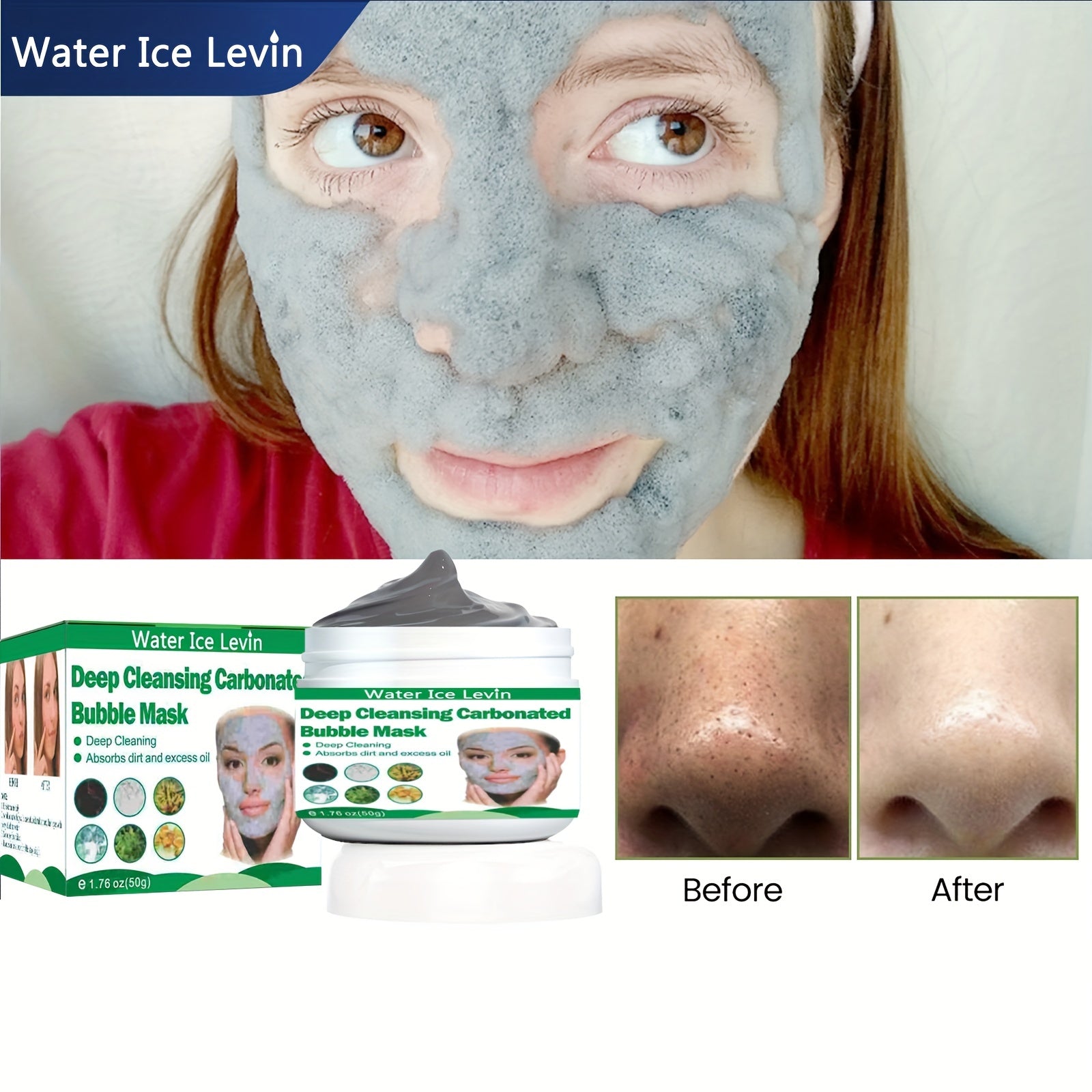 Bubble Facial Mask Moisturizing Blackhead Acne Removing