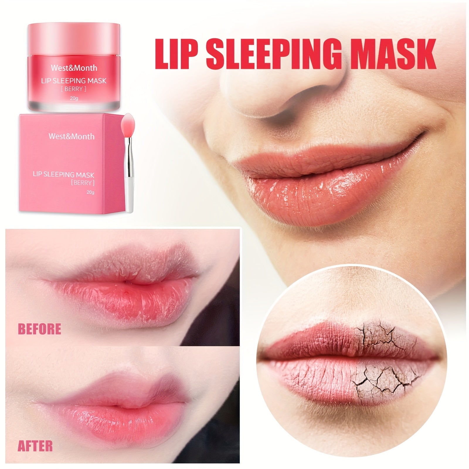Nourishing Lip Mask for Dry Lips
