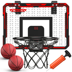 Kids Indoor Basketball Hoop Mini Hoop w/ 2 Balls - Christmas Gift