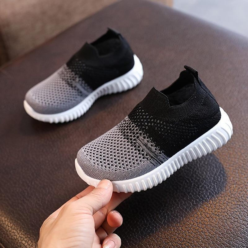 Men's Woven Slip On Sneakers Breathable Sock Shoes for Outdoor Walking