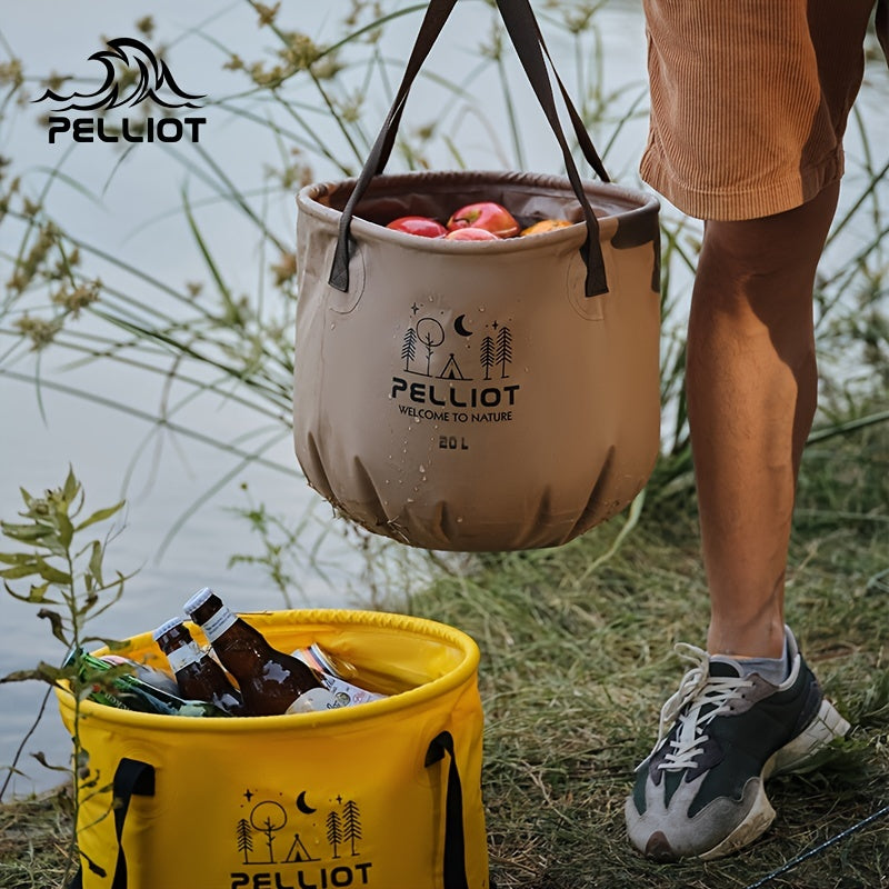 PELLIOT Outdoor Foldable Bucket Multifunction Picnic Wash Bucket
