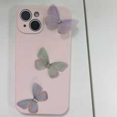 100pcs 3D Fabric Butterflies for DIY Crafts Clothing