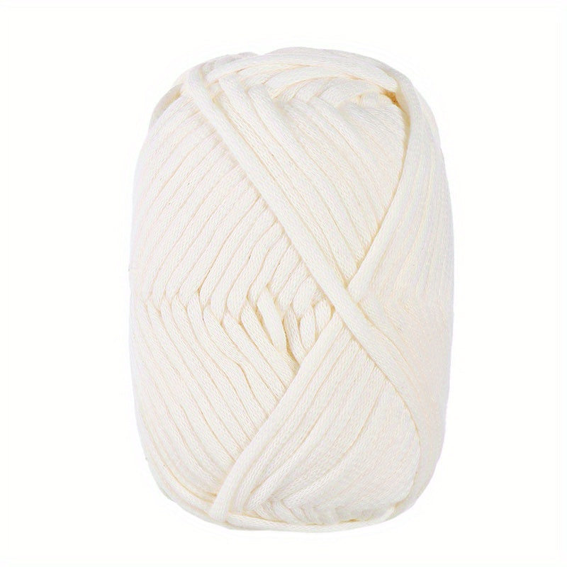 50g Cotton Yarn for Weaving DIY Scarves Blankets Hats 50m