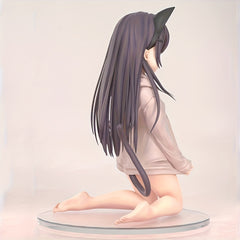 Cat Girl Figure Ornament Anime Fan Accessory