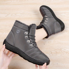 Fur Lined Snow Boots Waterproof Windproof Non Slip Winter Boots