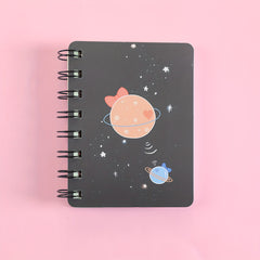 Dream Planet Side Flip Coil Book A7 Small Notebook