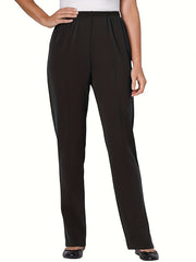  Women's Elastic Waist Trousers