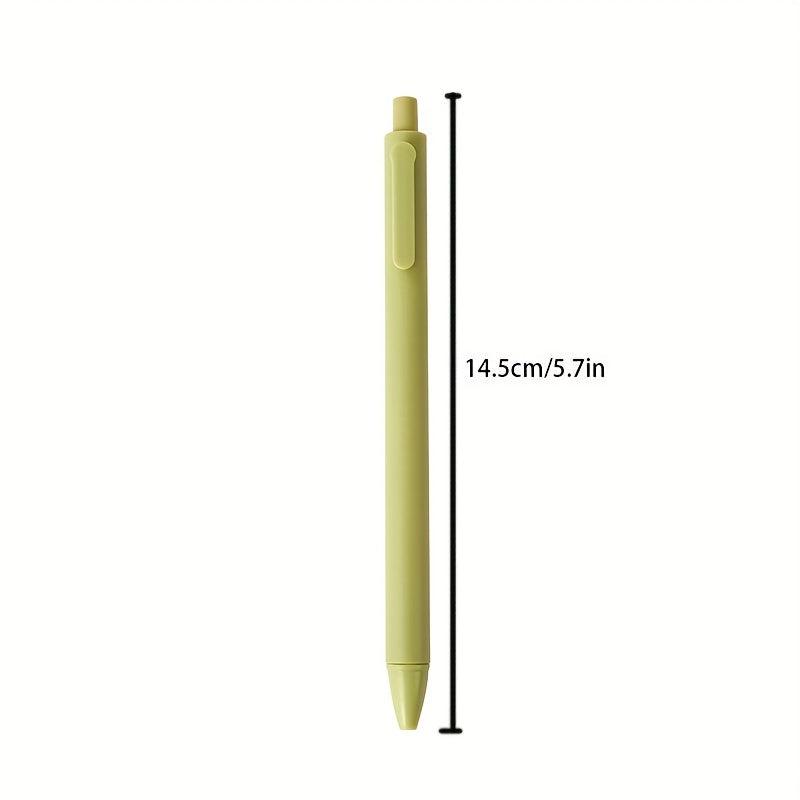 Macaron Retro Version Push Neutral Pen Student Office Stationery